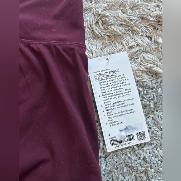 NWT - Lululemon Align Skirt - Size 4 - Picture 3 of 5